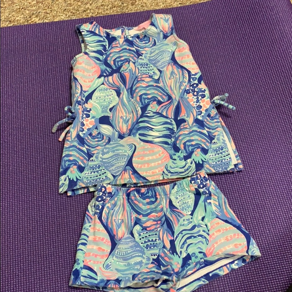 Lilly Pulitzer girls romper set